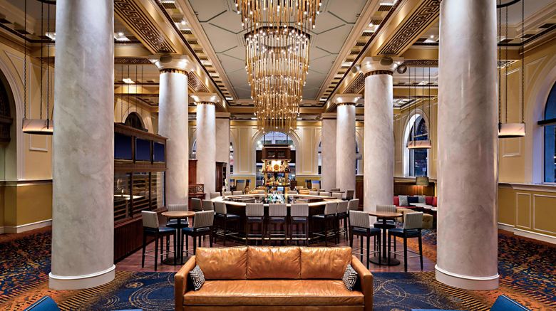 Hotel Icon Autograph Collection Lobby. Images powered by <a href=https://www.travelweekly.com/Hotels/Houston/