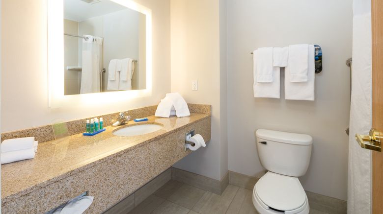 <b>Holiday Inn Express Hotel & Suites Room</b>. Images powered by <a href="https://www.leonardoworldwide.com/" title="Leonardo Worldwide" target="_blank">Leonardo</a>.