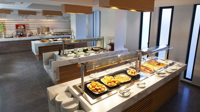<b>Pefkos Hotel Restaurant</b>. Images powered by <a href="https://www.leonardoworldwide.com/" title="Leonardo Worldwide" target="_blank">Leonardo</a>.
