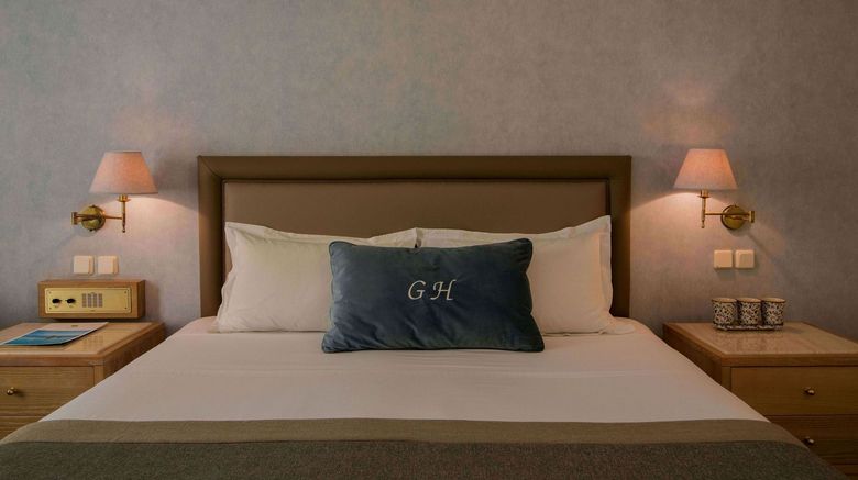 <b>Mitsis Galini Wellness Spa & Resort Room</b>. Images powered by <a href="https://www.leonardoworldwide.com/" title="Leonardo Worldwide" target="_blank">Leonardo</a>.