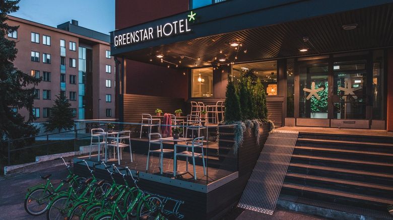 GreenStar Hotel Jyvaskyla Exterior. Images powered by <a href="https://www.leonardoworldwide.com" target="_blank" rel="noopener">Leonardo</a>.