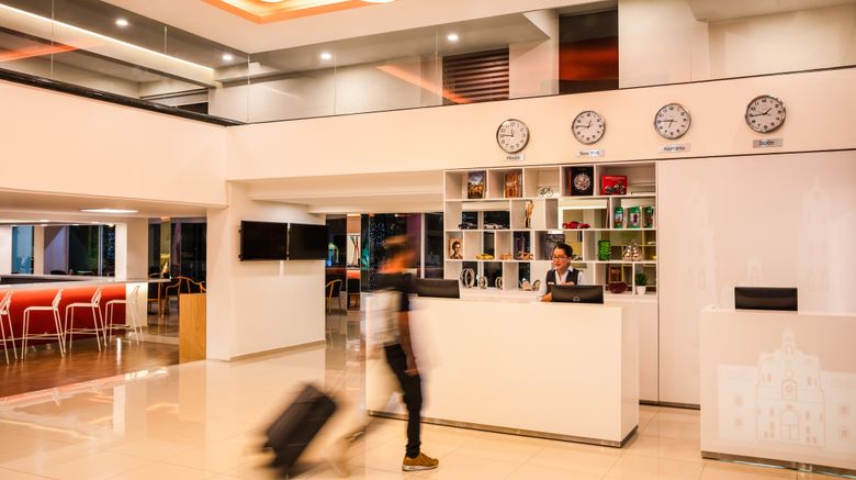 <b>Fiesta Inn San Luis Potosi Glorieta Lobby</b>. Images powered by <a href="https://www.leonardoworldwide.com/" title="Leonardo Worldwide" target="_blank">Leonardo</a>.