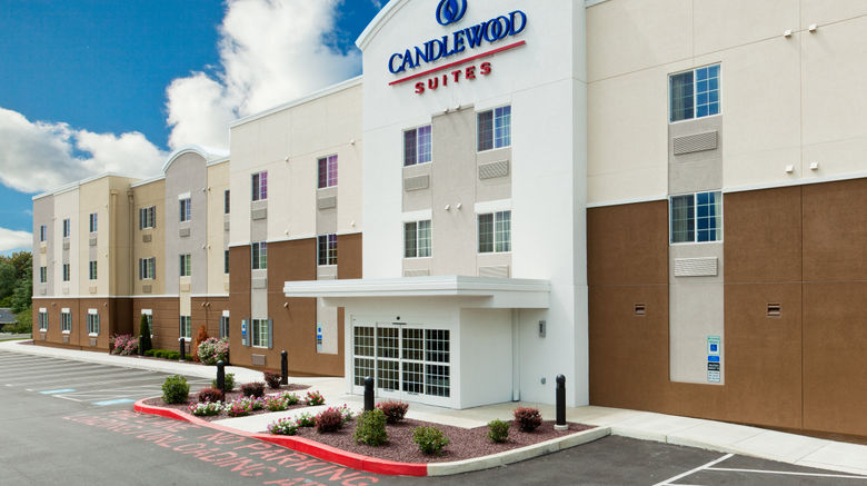 Candlewood Suites Exterior. Images powered by <a href="https://www.leonardoworldwide.com" target="_blank" rel="noopener">Leonardo</a>.