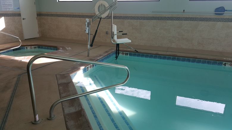 <b>Holiday Inn Express & Stes Springville Pool</b>. Images powered by <a href="https://www.leonardoworldwide.com/" title="Leonardo Worldwide" target="_blank">Leonardo</a>.