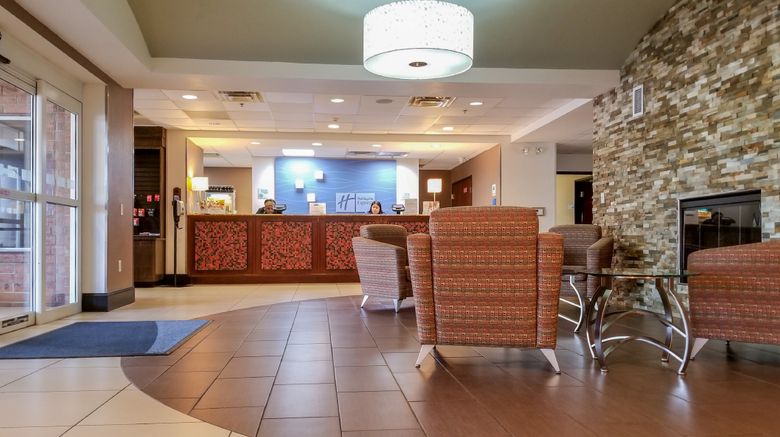 <b>Holiday Inn Express & Suites Orange City Lobby</b>. Images powered by <a href="https://www.leonardoworldwide.com/" title="Leonardo Worldwide" target="_blank">Leonardo</a>.