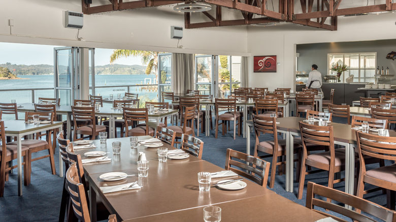 <b>Kingsgate Hotel Autolodge Paihia Restaurant</b>. Images powered by <a href="https://www.leonardoworldwide.com/" title="Leonardo Worldwide" target="_blank">Leonardo</a>.
