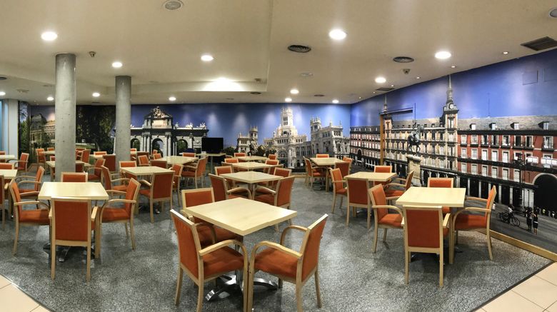 <b>Holiday Inn Express San Sebastian Reyes Restaurant</b>. Images powered by <a href="https://www.leonardoworldwide.com/" title="Leonardo Worldwide" target="_blank">Leonardo</a>.