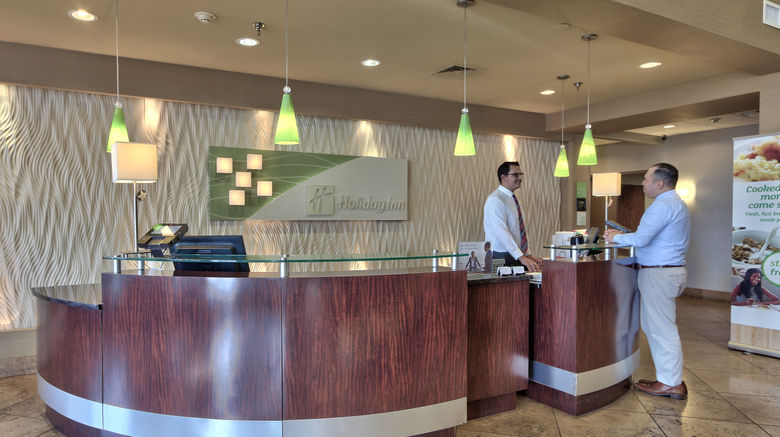 <b>Holiday Inn Hotel & Suites North I-25 Lobby</b>. Images powered by <a href="https://www.leonardoworldwide.com/" title="Leonardo Worldwide" target="_blank">Leonardo</a>.