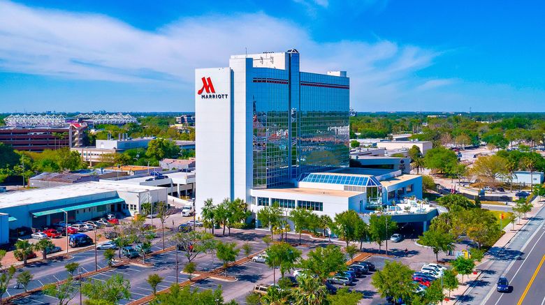 <b>Marriott Orlando Downtown Exterior</b>. Images powered by <a href="https://leonardo.com/" title="Leonardo Worldwide" target="_blank">Leonardo</a>.
