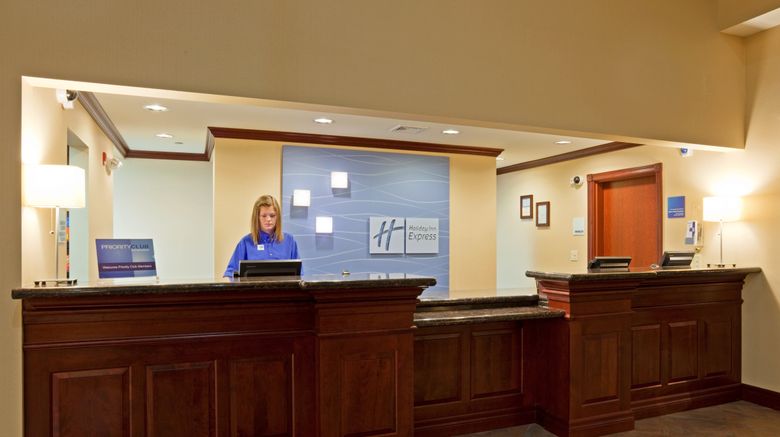 <b>Holiday Inn Express Hotel & Suites Lobby</b>. Images powered by <a href="https://www.leonardoworldwide.com/" title="Leonardo Worldwide" target="_blank">Leonardo</a>.