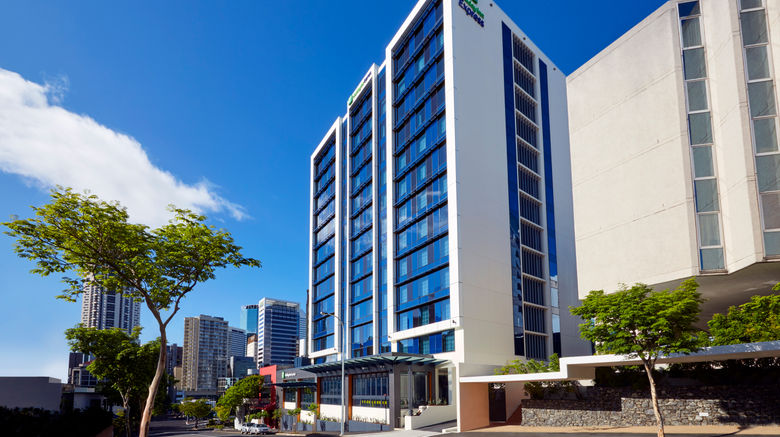 Holiday Inn Express Brisbane Central Exterior. Images powered by <a href="https://www.leonardoworldwide.com" target="_blank" rel="noopener">Leonardo</a>.