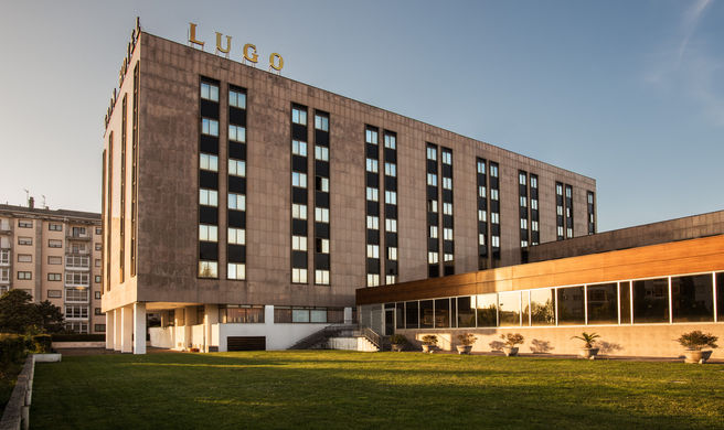 Gran Hotel Lugo Exterior