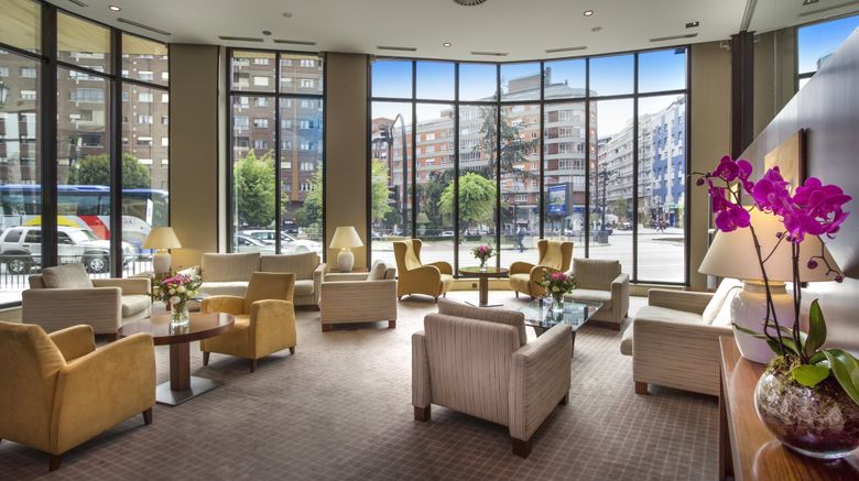 <b>Exe Oviedo Centro Hotel Lobby</b>. Images powered by <a href="https://www.leonardoworldwide.com/" title="Leonardo Worldwide" target="_blank">Leonardo</a>.