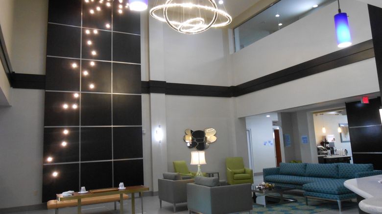 <b>Holiday Inn Express Brookhollow Lobby</b>. Images powered by <a href="https://www.leonardoworldwide.com/" title="Leonardo Worldwide" target="_blank">Leonardo</a>.