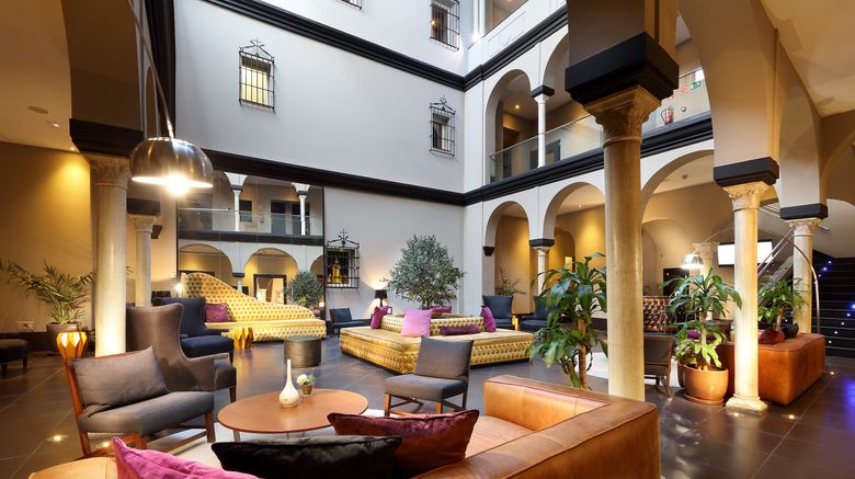 <b>Eurostars Sevilla Boutique Hotel Lobby</b>. Images powered by <a href="https://www.leonardoworldwide.com/" title="Leonardo Worldwide" target="_blank">Leonardo</a>.