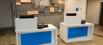 Holiday Inn Express/Suites Merrillville Lobby