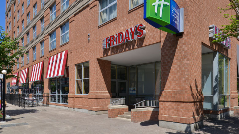 <b>Holiday Inn Express & Suites Downtown Exterior</b>. Images powered by <a href="https://www.leonardoworldwide.com/" title="Leonardo Worldwide" target="_blank">Leonardo</a>.