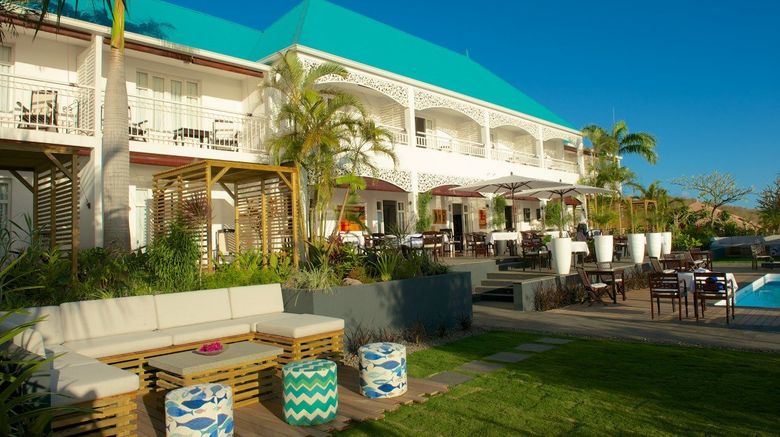 Blue Margouillat Seaview Hotel Exterior. Images powered by <a href="https://www.leonardoworldwide.com" target="_blank" rel="noopener">Leonardo</a>.