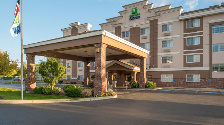 <b>Holiday Inn Express Spokane Valley Exterior</b>. Images powered by <a href="https://www.leonardoworldwide.com/" title="Leonardo Worldwide" target="_blank">Leonardo</a>.