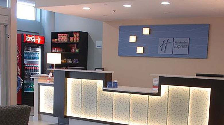 <b>Holiday Inn Express Downtown Lobby</b>. Images powered by <a href="https://www.leonardoworldwide.com/" title="Leonardo Worldwide" target="_blank">Leonardo</a>.