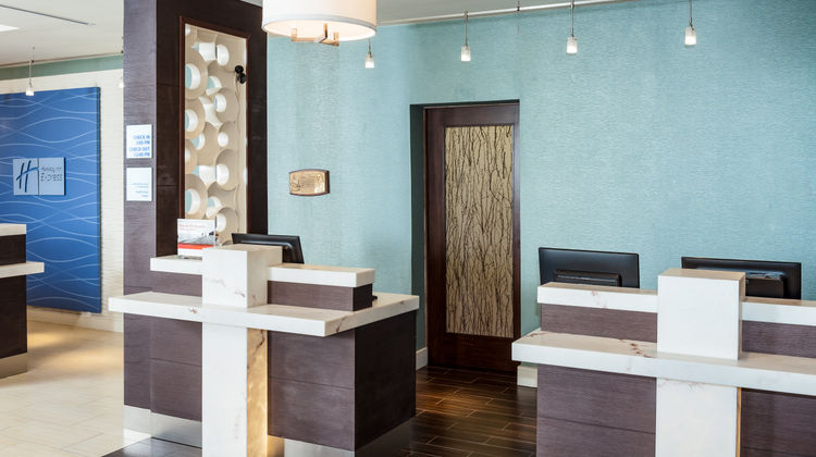 Holiday Inn Express At Monterey Bay Lobby