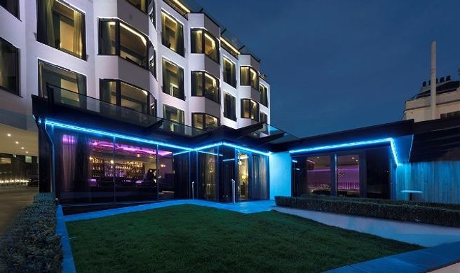 The Seven Hotel Exterior