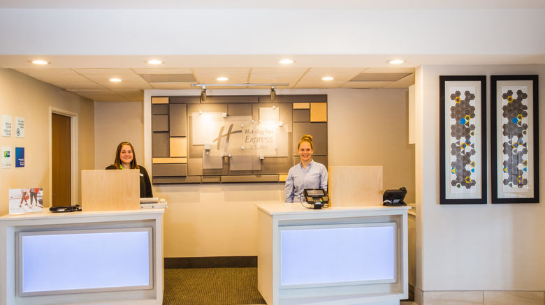 <b>Holiday Inn Express & Suites Cedar City Lobby</b>. Images powered by <a href="https://www.leonardoworldwide.com/" title="Leonardo Worldwide" target="_blank">Leonardo</a>.