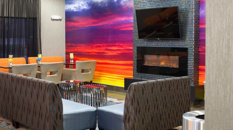 <b>Holiday Inn Express Hotel & Stes SE I-35 Restaurant</b>. Images powered by <a href="https://www.leonardoworldwide.com/" title="Leonardo Worldwide" target="_blank">Leonardo</a>.
