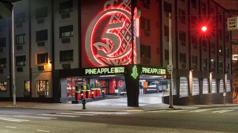 <b>Hotel Five Exterior</b>. Images powered by <a href="https://www.leonardoworldwide.com/" title="Leonardo Worldwide" target="_blank">Leonardo</a>.
