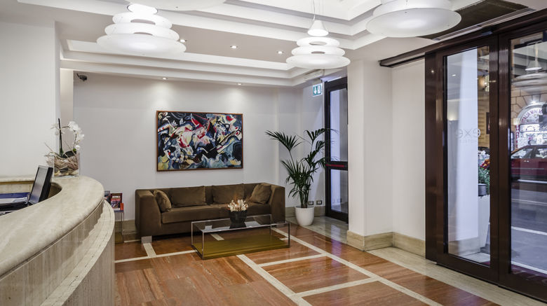 <b>Exe Domus Aurea Lobby</b>. Images powered by <a href="https://www.leonardoworldwide.com/" title="Leonardo Worldwide" target="_blank">Leonardo</a>.