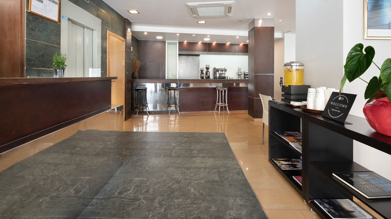 <b>Exe Puerta de San Pedro Lobby</b>. Images powered by <a href="https://www.leonardoworldwide.com/" title="Leonardo Worldwide" target="_blank">Leonardo</a>.