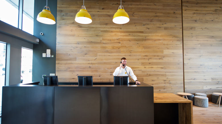 <b>StayCity Aparthotel Waterfront Lobby</b>. Images powered by <a href="https://www.leonardoworldwide.com/" title="Leonardo Worldwide" target="_blank">Leonardo</a>.