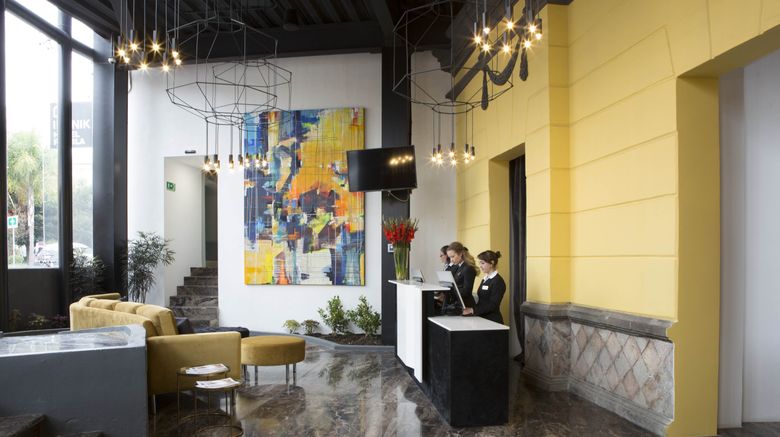 <b>Ikonik Hotel Puebla Lobby</b>. Images powered by <a href="https://www.leonardoworldwide.com/" title="Leonardo Worldwide" target="_blank">Leonardo</a>.