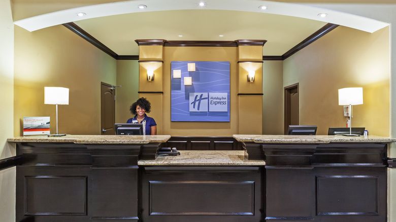<b>Holiday Inn Express Hotel & Suites Lobby</b>. Images powered by <a href="https://www.leonardoworldwide.com/" title="Leonardo Worldwide" target="_blank">Leonardo</a>.