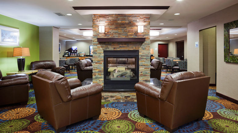 <b>Holiday Inn Exp/Stes Mayo Clinic Area Lobby</b>. Images powered by <a href="https://www.leonardoworldwide.com/" title="Leonardo Worldwide" target="_blank">Leonardo</a>.