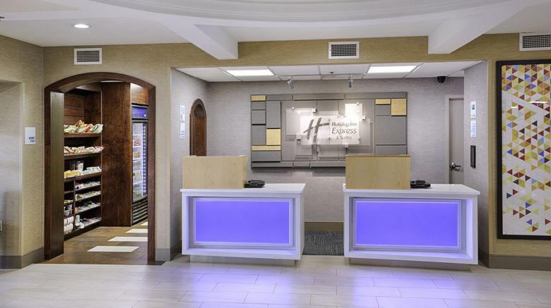 <b>Holiday Inn Express Hotel & Suites Lobby</b>. Images powered by <a href="https://www.leonardoworldwide.com/" title="Leonardo Worldwide" target="_blank">Leonardo</a>.