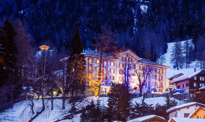 Hotel Les Sources des Alpes Exterior