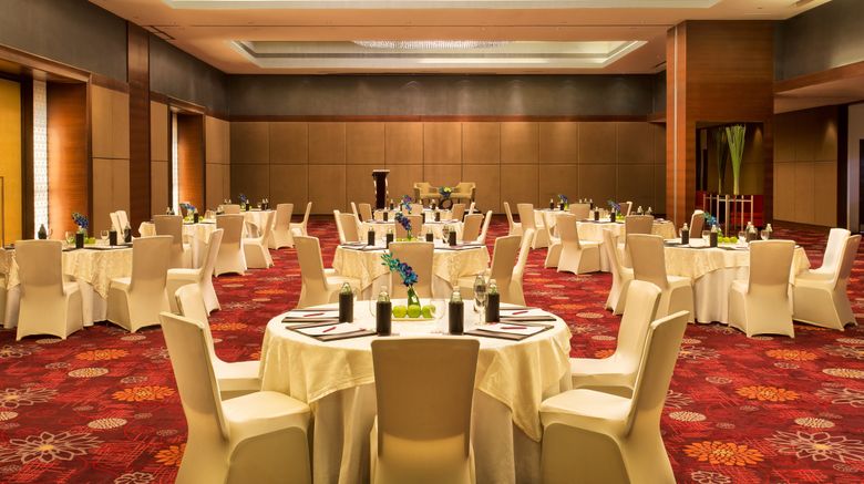 <b>Crowne Plaza Ahmedabad City Centre Ballroom</b>. Images powered by <a href="https://www.leonardoworldwide.com/" title="Leonardo Worldwide" target="_blank">Leonardo</a>.