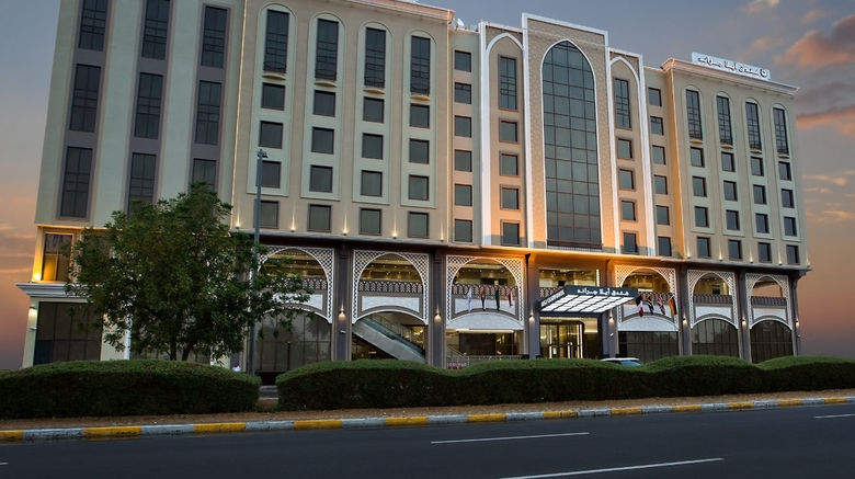 Ayla Grand Hotel Al Ain Exterior. Images powered by <a href="https://www.leonardoworldwide.com" target="_blank" rel="noopener">Leonardo</a>.