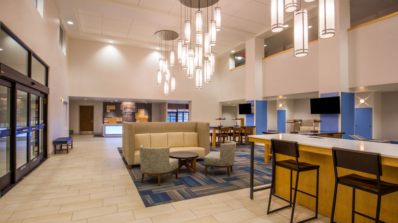 <b>Holiday Inn Express & Suites Pahrump Lobby</b>. Images powered by <a href="https://www.leonardoworldwide.com/" title="Leonardo Worldwide" target="_blank">Leonardo</a>.