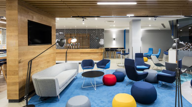 <b>Holiday Inn Express Dublin City Centre Lobby</b>. Images powered by <a href="https://www.leonardoworldwide.com/" title="Leonardo Worldwide" target="_blank">Leonardo</a>.