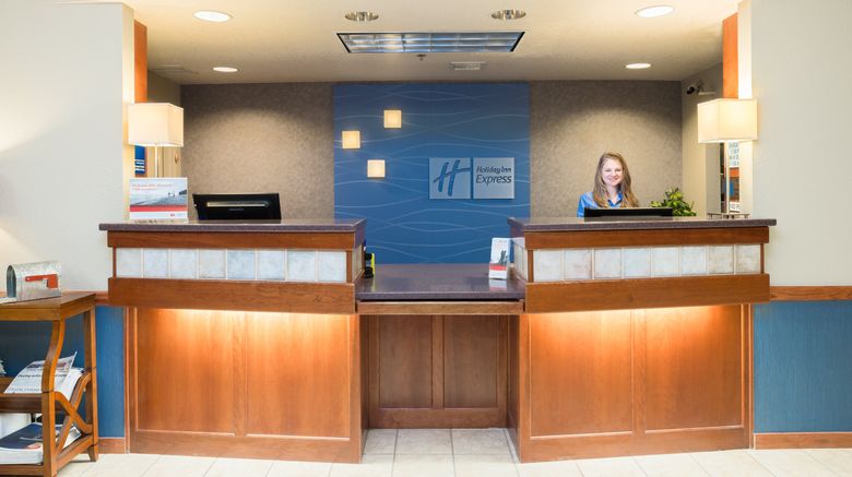 <b>Holiday Inn Express Lobby</b>. Images powered by <a href="https://www.leonardoworldwide.com/" title="Leonardo Worldwide" target="_blank">Leonardo</a>.
