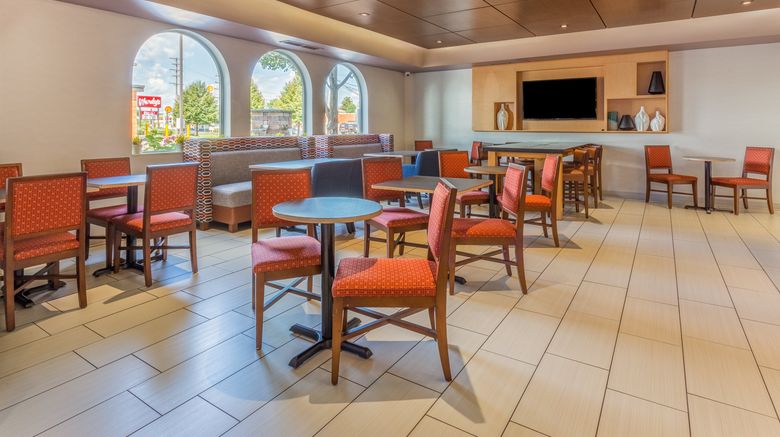 <b>Holiday Inn Express OSU and Expo Center Restaurant</b>. Images powered by <a href="https://www.leonardoworldwide.com/" title="Leonardo Worldwide" target="_blank">Leonardo</a>.