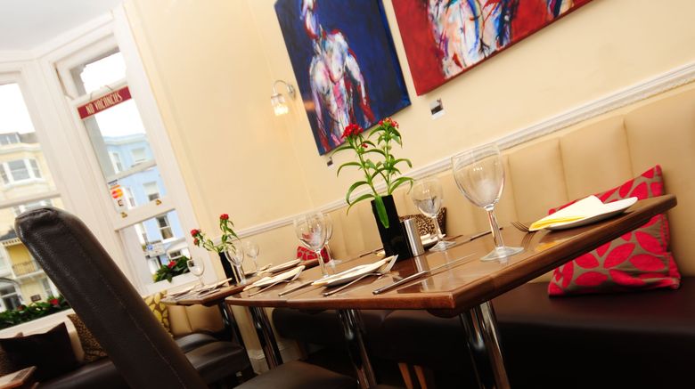 <b>New Steine Hotel Restaurant</b>. Images powered by <a href="https://www.leonardoworldwide.com/" title="Leonardo Worldwide" target="_blank">Leonardo</a>.
