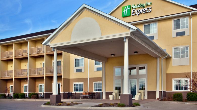 <b>Holiday Inn Express Le Claire Riverfront Exterior</b>. Images powered by <a href="https://www.leonardoworldwide.com/" title="Leonardo Worldwide" target="_blank">Leonardo</a>.