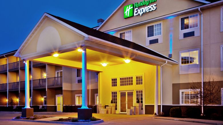 <b>Holiday Inn Express Le Claire Riverfront Exterior</b>. Images powered by <a href="https://www.leonardoworldwide.com/" title="Leonardo Worldwide" target="_blank">Leonardo</a>.