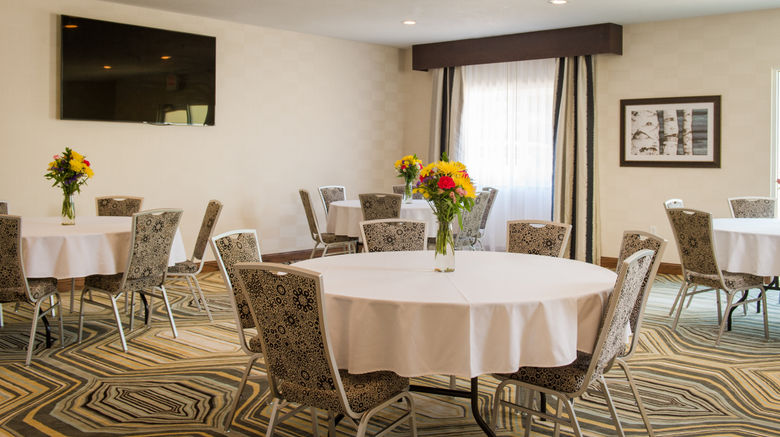 <b>Holiday Inn Express Le Claire Riverfront Meeting</b>. Images powered by <a href="https://www.leonardoworldwide.com/" title="Leonardo Worldwide" target="_blank">Leonardo</a>.