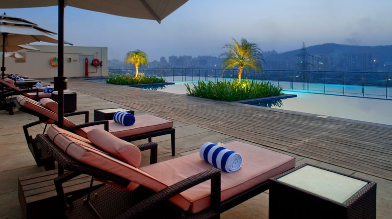 <b>Holiday Inn Mumbai International Airport Pool</b>. Images powered by <a href="https://www.leonardoworldwide.com/" title="Leonardo Worldwide" target="_blank">Leonardo</a>.