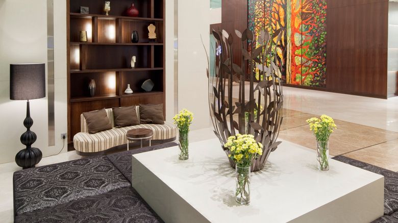 <b>Holiday Inn Mumbai International Airport Lobby</b>. Images powered by <a href="https://www.leonardoworldwide.com/" title="Leonardo Worldwide" target="_blank">Leonardo</a>.