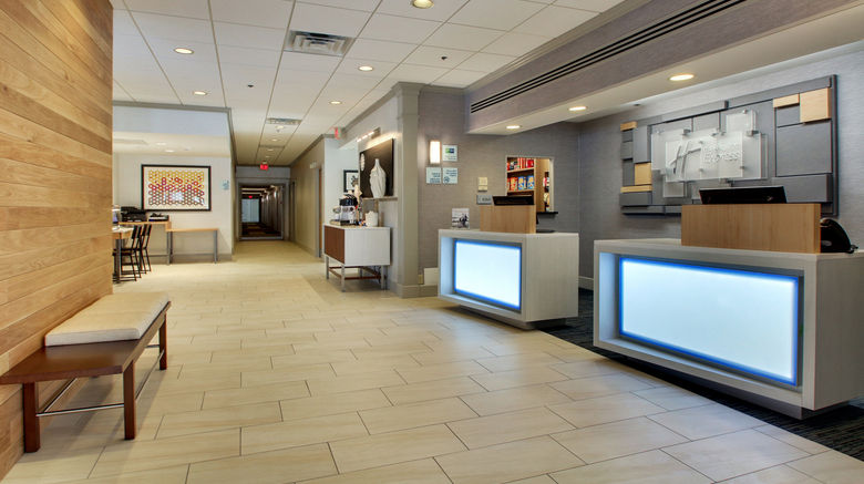<b>Holiday Inn Express Poughkeepsie Lobby</b>. Images powered by <a href="https://www.leonardoworldwide.com/" title="Leonardo Worldwide" target="_blank">Leonardo</a>.